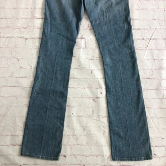 Lucky Brand Lolita Boot Cut Mid Rise Curvy Fit Denim Blue Jeans - Size 0/25 Long - Picture 6 of 12